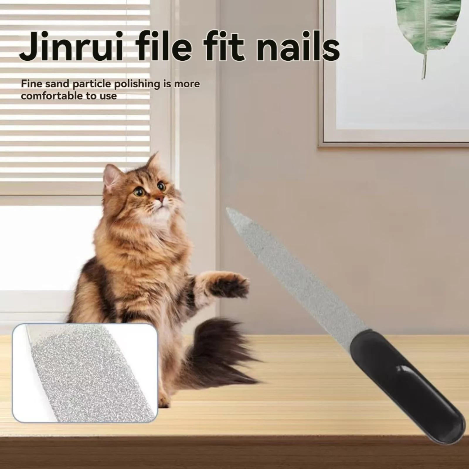 ตะไบเล็บสัตว์เลี้ยง ตะไบเล็บสุนัข ตะไบเล็บแมว เครื่องมือขัดเล็บ อุปกรณ์ทำความสะอาดและดูแลเล็บสัตว์เลี้ยง ความยาว 14 ซม. ตะไบเล็บสำหรับดูแลเล็บสัตว์เลี้ยง