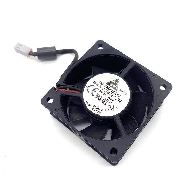 ASB0612M DC12V 0.24A 6CM 2pin server Cooling fan fits for HP 500 510 800 500PS 800PS printer parts