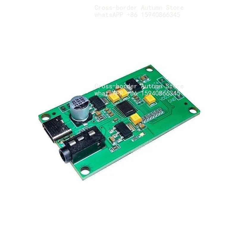 For PCM5102A I2S Raspberry Pi Digital Audio Input DAC Decoder Board to 3.5 Analog Output Module