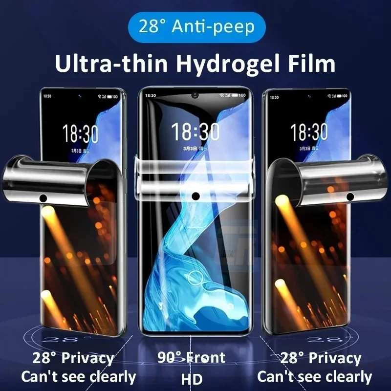 3PCS Anti Glare Film Privacy Hydrogel Film Screen Protector For Infinix Note 40 Pro Smart 8 Pro Smart 8 Plus Smart 8 lndia Film