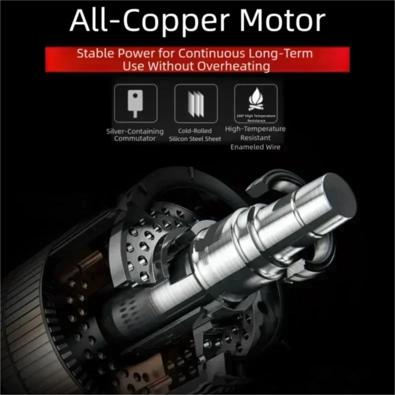 مطحنة مستقيمة متعددة الوظائف 125 مم من بودا، مطحنة كهربائية بقدرة 950 وات لتلميع المعادن والخشب وتلميع الحجر، 220 فولت #4