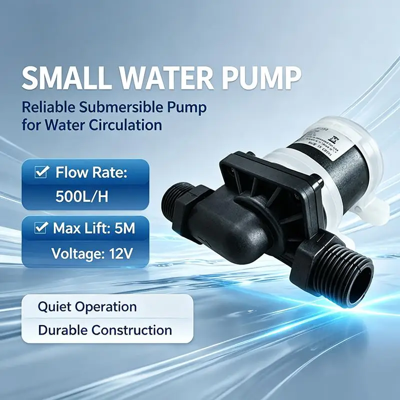 DC Brushless Booster Pump 12V 24V Multifunctional Water Pump 1/2