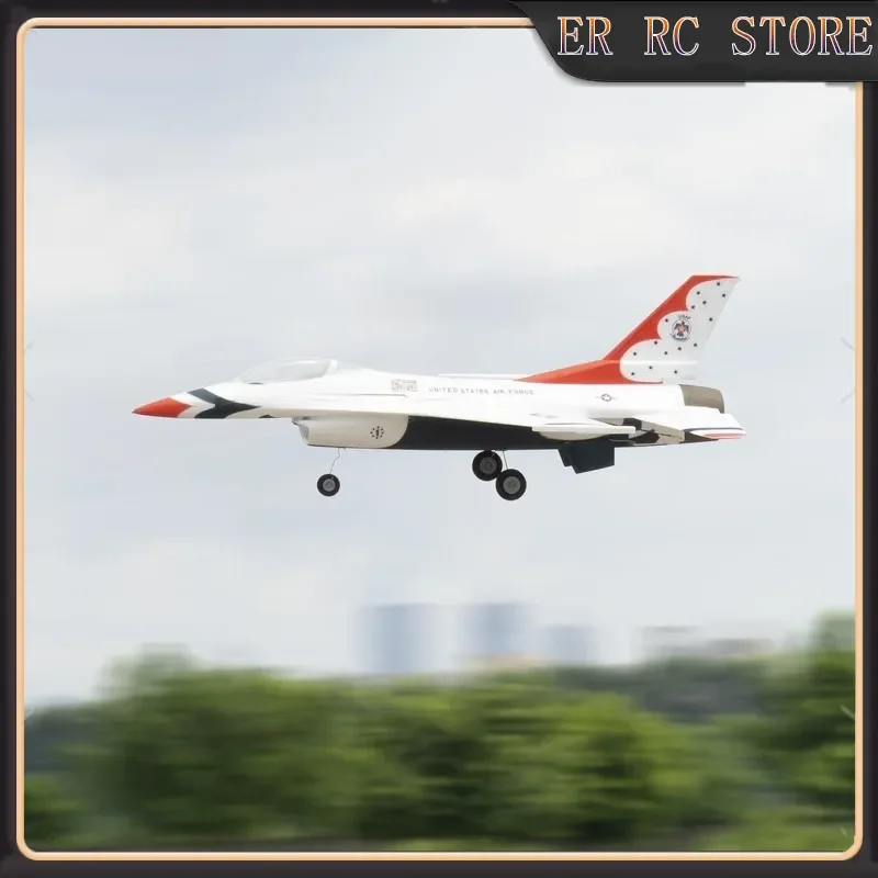 ミニチュアRC機 F-16 ダクトジェット シミュレーション宇宙模型 PNP 固定翼 RC飛行機 おもちゃ＆ホビー用 コンパクト 2S サンダーバード