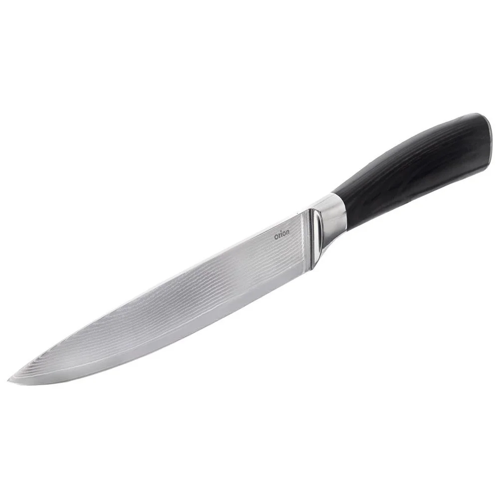 Fotografia 4: Faca de chef de aço de cozinha DAMASCUS 33,5 cm para corte de alimentos