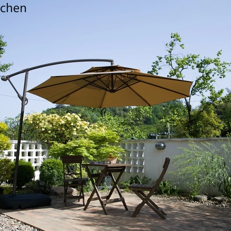 

CP wooden camping folding balcony small tea room outer courtyard coffee shop table and chair combination