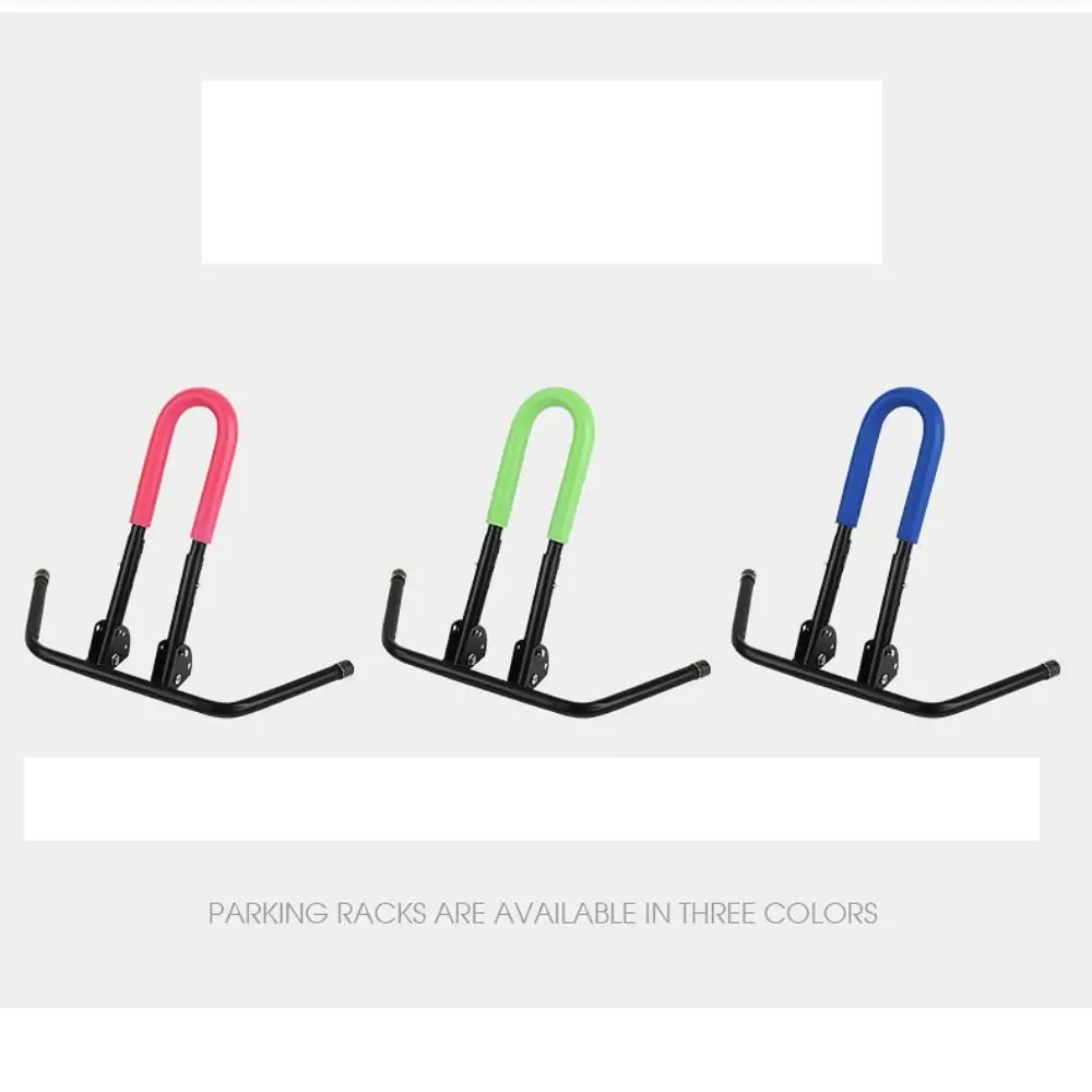 Durable Metal Balanced Bicycle Stand Blue Rose Red Green Bicycle Accessories Bicycle Floor Bike Parking Rack Indoor Outdoor