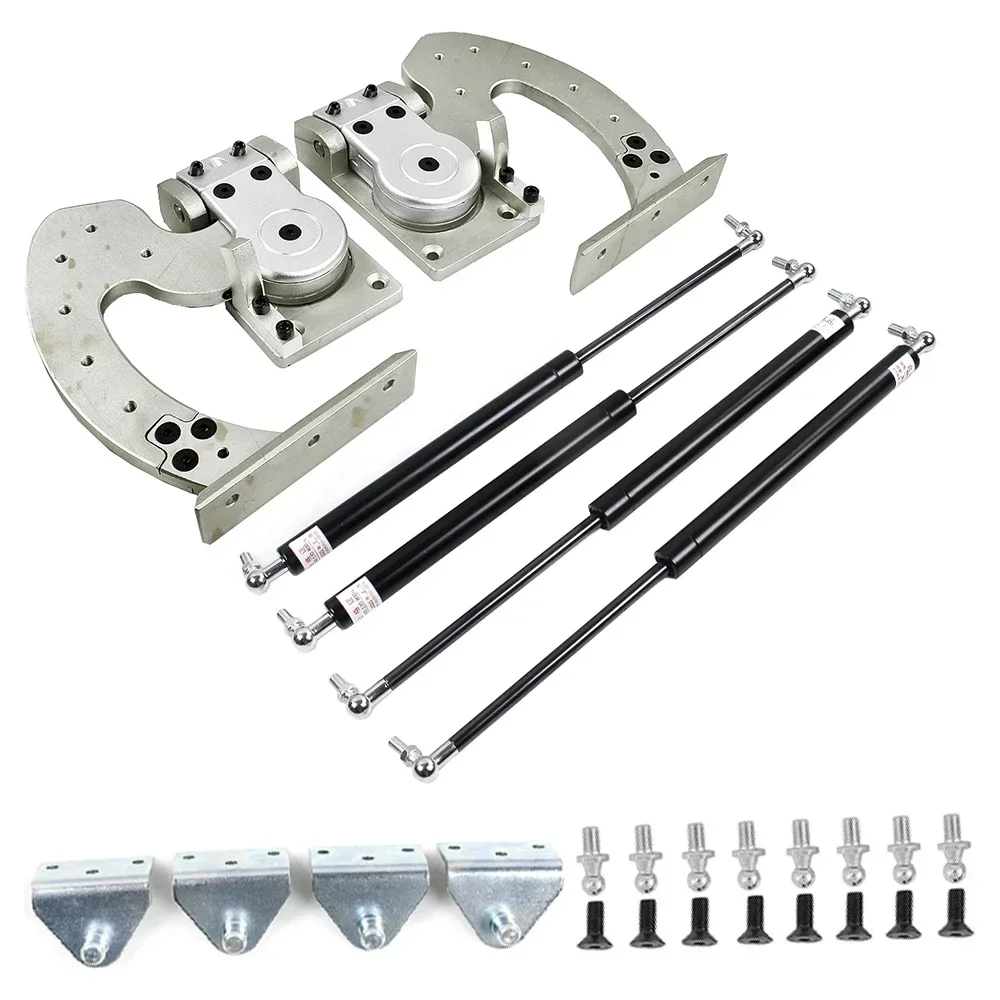 2025 Hot Sale Auto Modification Door Open Parts Adjustable 90 Degree  Automatic Universal Lambo Door Hinges Kit for Car