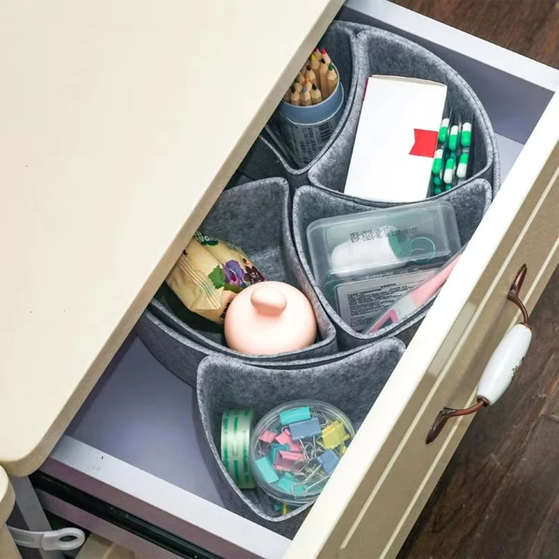 BAAG-درج المنظمون فواصل مقسم أدراج صناديق التخزين منظم مكتب صينية الصيد الغرور درج المنظم التخزين