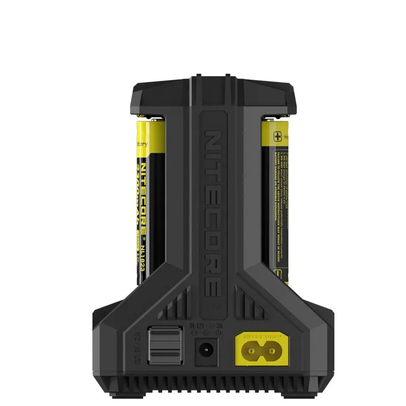 Nitecore i8 Intelligent Charger 8 Slots Total 4A Output Smart Charger for IMR18650 16340 10440 AA AAA 14500 26650 and USB Device