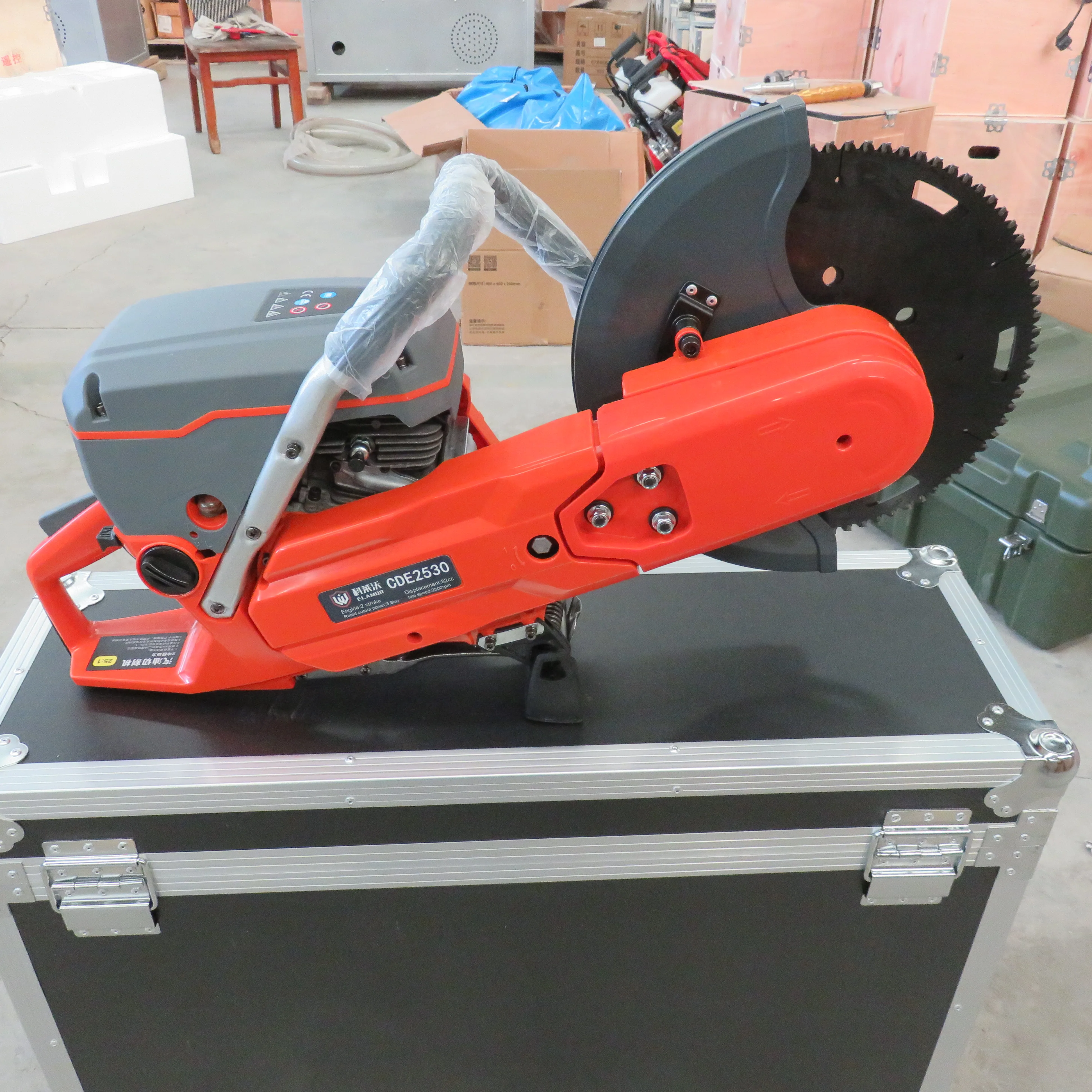 เครื่องตัดคอนกรีตแบบมือถือ รุ่นอัพเกรด คุณภาพสูง พกพาสะดวก คุณภาพดี