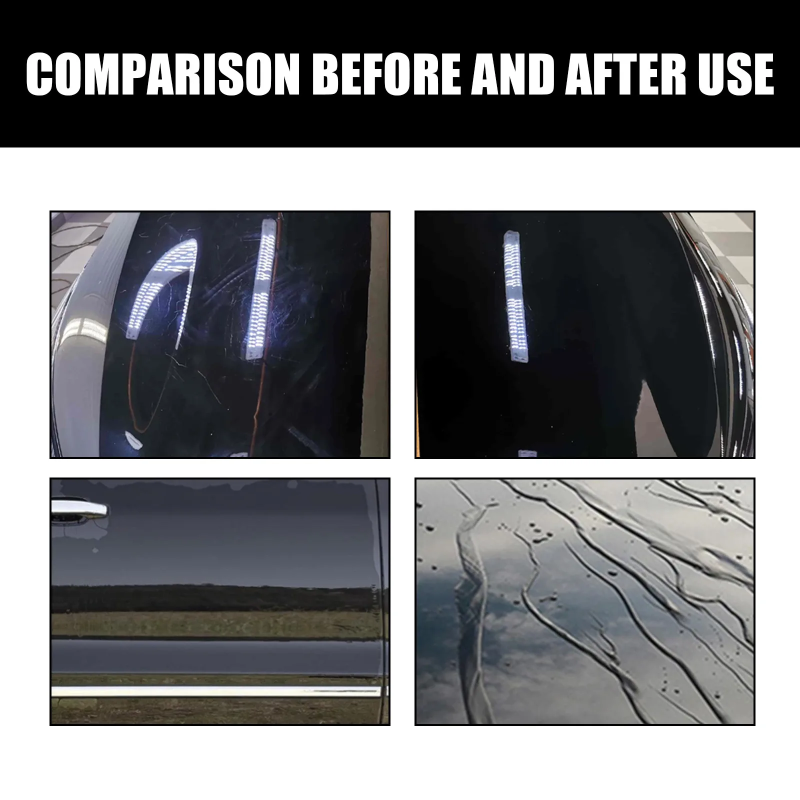 Kép 6: Autó festék Beborítás spray-uv védelem Glossza Erősítő helps Csökkent Szennyező anyag Adhézió cuved kelt Applikál számára Hosszú életű shine100ml