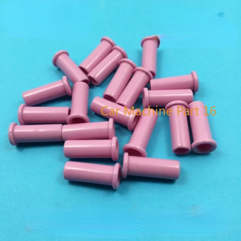 20PCS Alumina Ceramic Wire Guides Eyelets 9*25 threading porcelain tube outer diameter 9 length 25 hole 6.5 wear-resistant