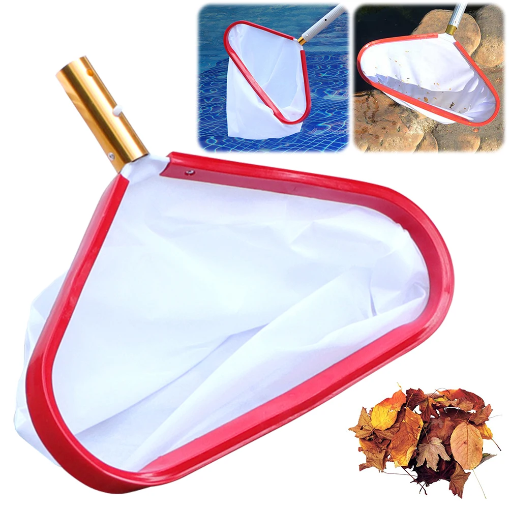 Pool Landing Net Pool Leaf Skimmer Net with Aluminium Handle Professional Pool Net Pool Cleaning Net for Pool Hot Tub Pond