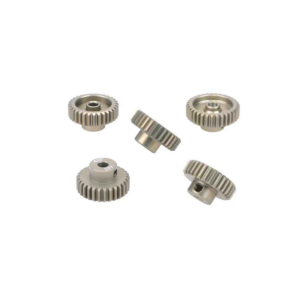 Surpass Hobby 48DP 3,175mm 14T 15T 17T 24T 26T 27T 34T 36T 40T 44T 13T-48T Metall Motor Ritzel für 1/12 1/10 RC Auto Teile – Detail 12