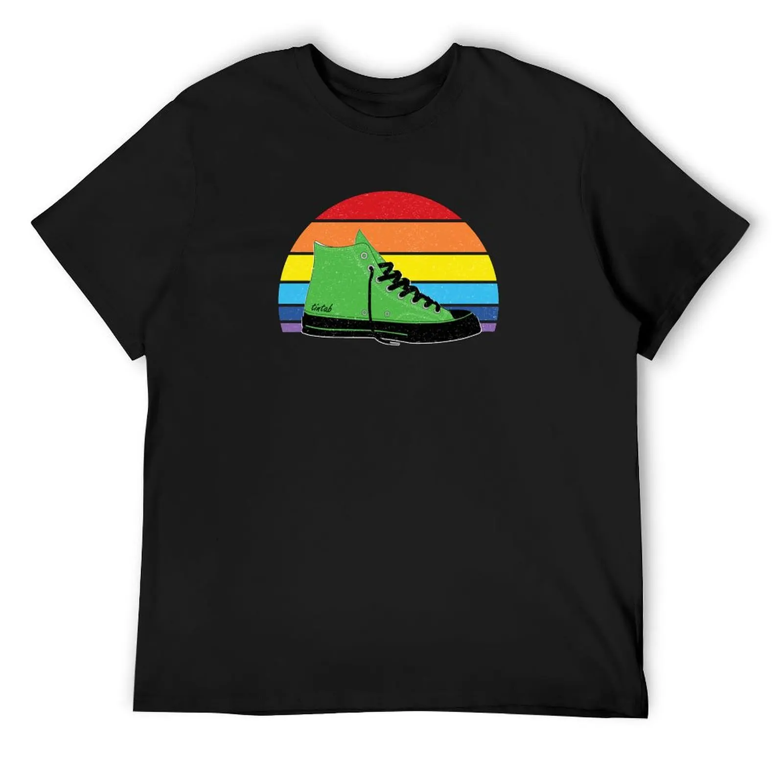

Green Shoe T-Shirt vintage anime shirt basketball graphic tees oversized graphic tee sublime mens graphic t-shirts hip hop