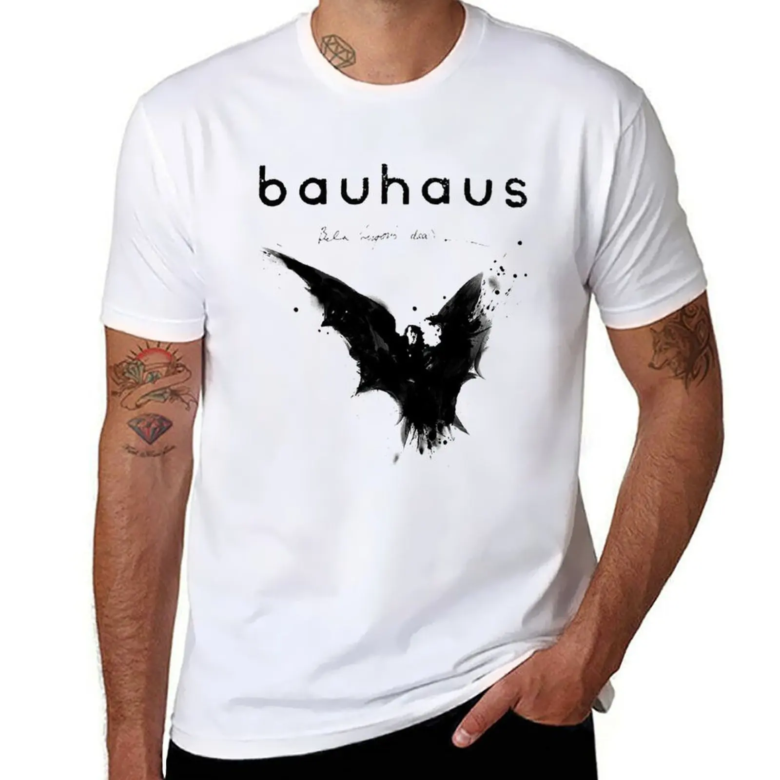 

The Black Bat T-Shirt cotton tshirt 100% t shirt men 100% cotton luxury brand T-Shirt