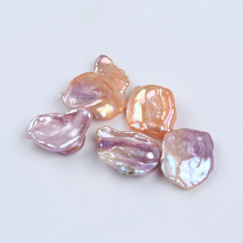 13-23mm Natural Freshwater Keshi Loose Pearl  For Jewelry Making