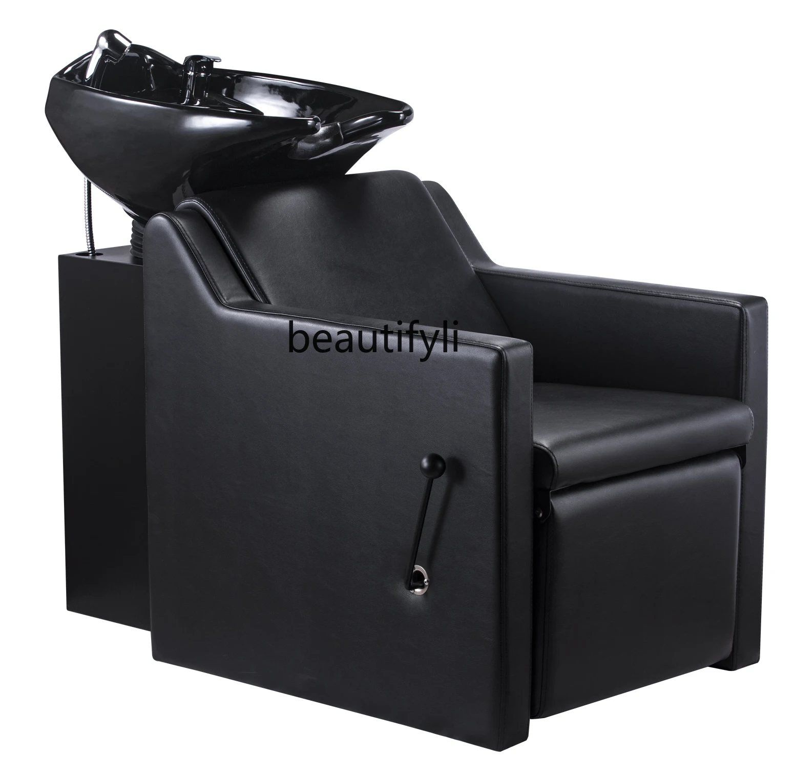 Sitting Shampoo Chair Hair Salon Flush Hair Salon Ceramic Shampoo Chair Beauty Salon