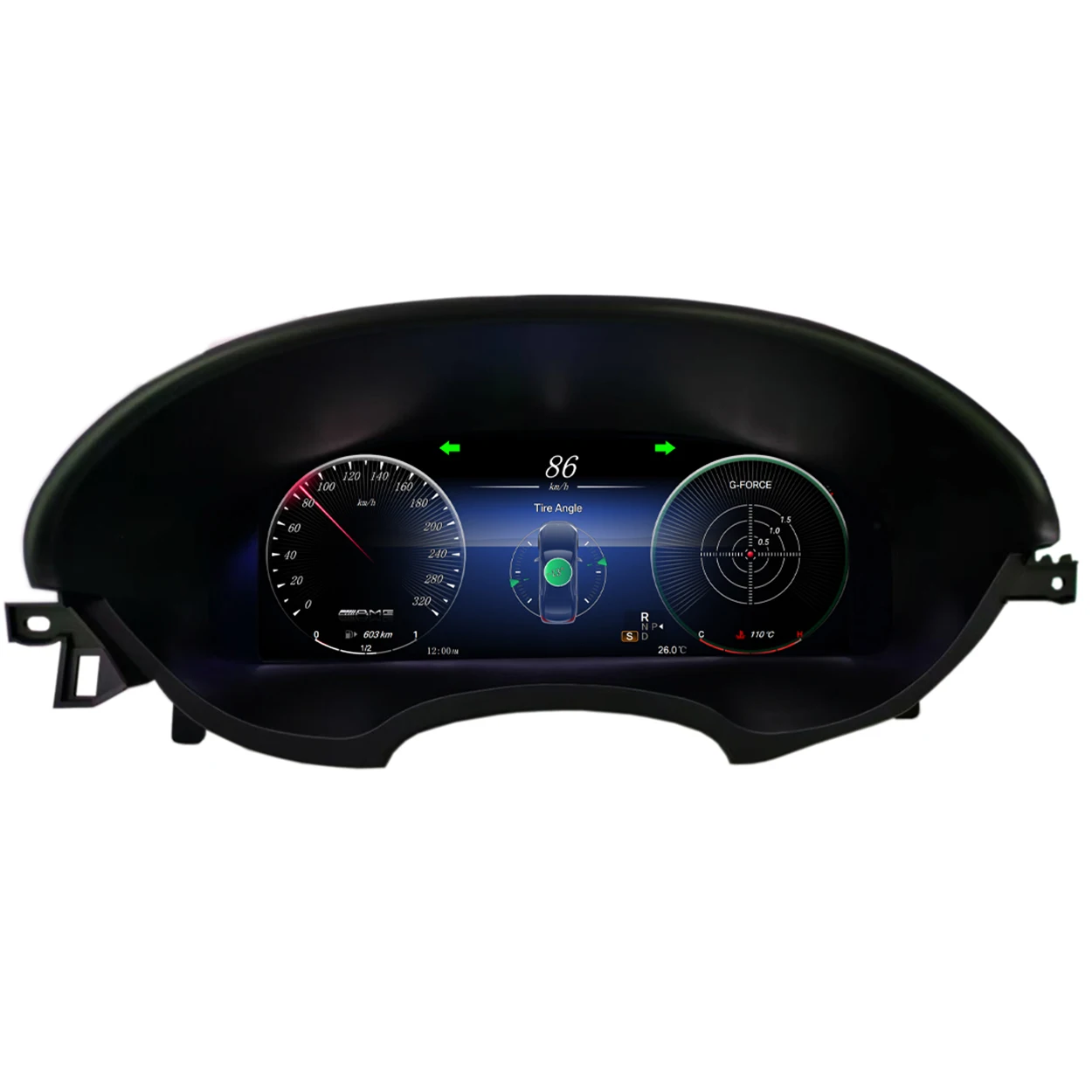 12.3Inch Dashboard Virtual Cockpit Digital Instrument Cluster Speedometer For Mercedes Benz CLS NTG4.5 2012-2017 Linux Upgrade - Image 3