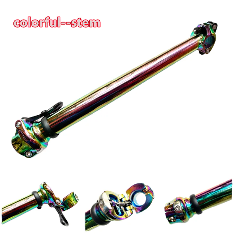 

Folding Bicycle Handlebar with Integrated Head Tube, Aluminum Head Tube, Electroplating Head Tub, K3, 412