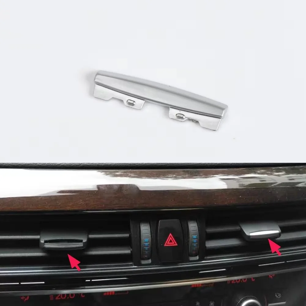 

Car Chromeplate Air Conditioning For BMW X5 X6 F15 F16 Vent Toggle Piece Outlet Card Pad Clip Wind Direction Adjustment