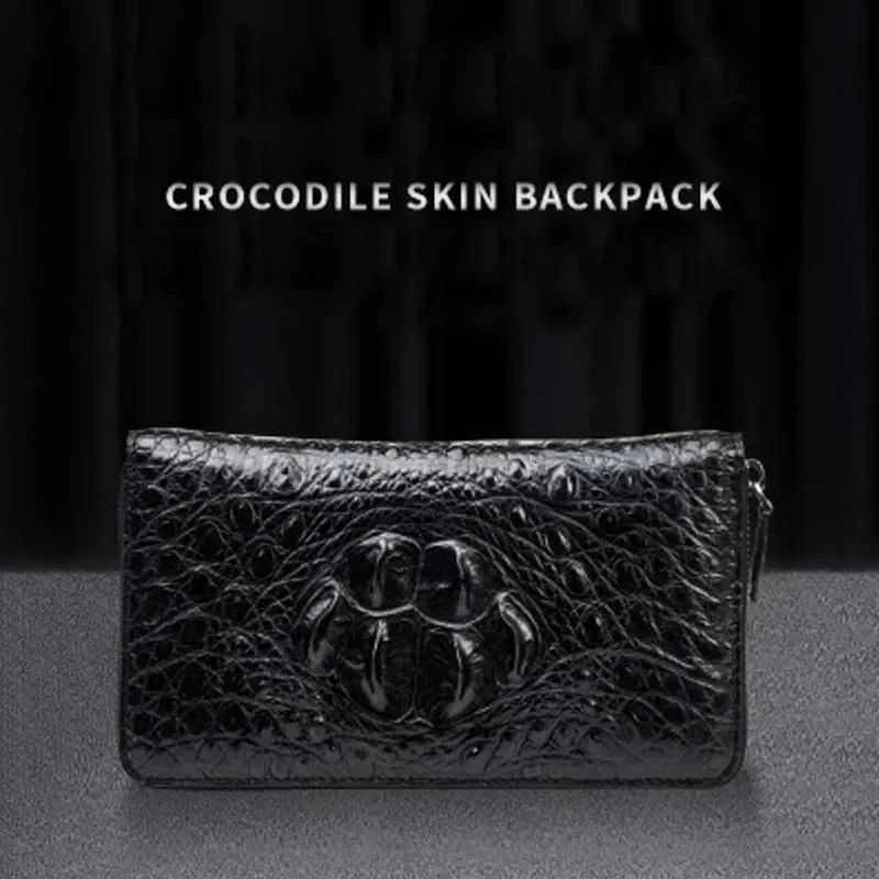 xineupiju new arrival men  Hand bag  leisure  business  crocodile leather   Hand caught  zipper  male  handbags men clutch bag