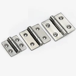 Square Hinge Stainless Steel  Butterfly Load-bearing Cabinet Door Hardware Accessories 50*50*5 65*65*5 75*75*6mm