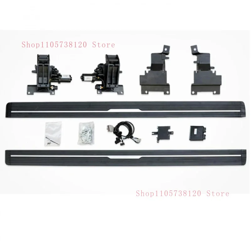 L - Aluminium Running Boards Automatic Retractle Side Step Pedal Kit