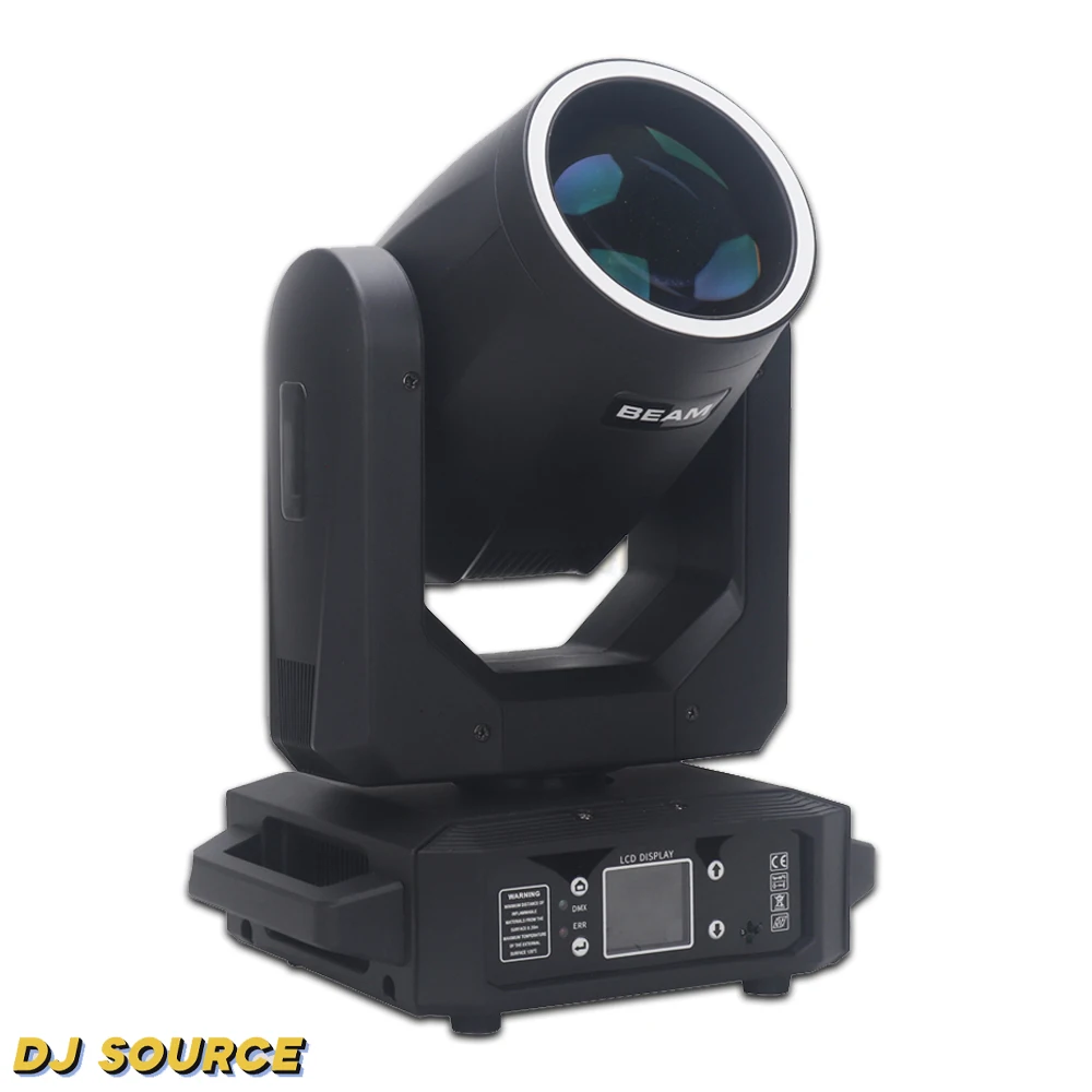 Imagem -03 - Led Moving Head Light com Abertura Beam Spot 18 Prismas 18 Prismas Dmx Stage Lights Disco Casamento Bar dj 200w Pcs por Lote