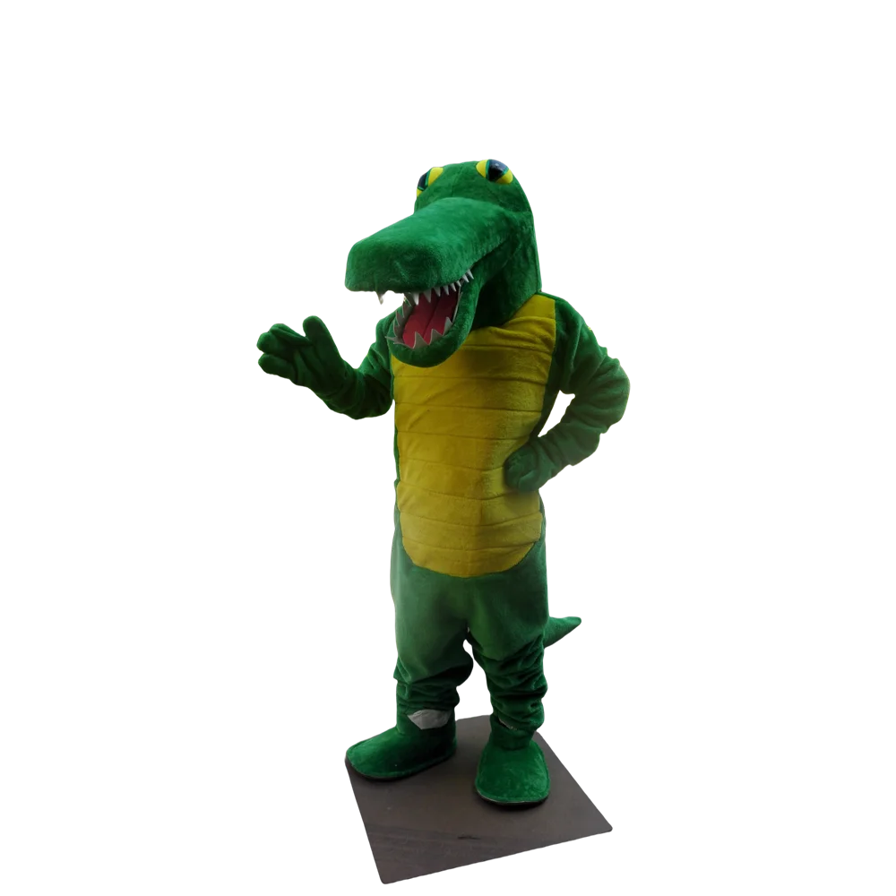 Cocodrilo jacaré mascote traje personalizado fantasia anime cosplay kits mascotte fantasia vestido carnaval traje 1208