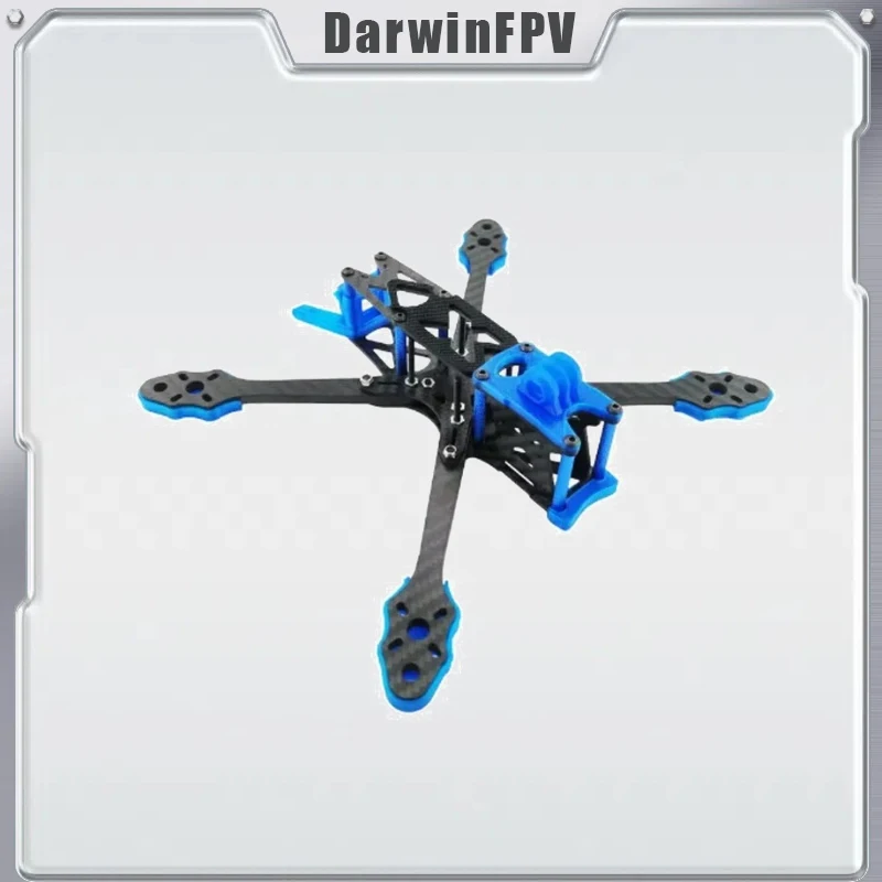 DarwinFPV Darwin240 5 بوصة FPV إطار من ألياف الكربون 240 مللي متر قاعدة عجلات حرة إطار طويل المدى لطائرة سباق كوادكوبتر بدون طيار