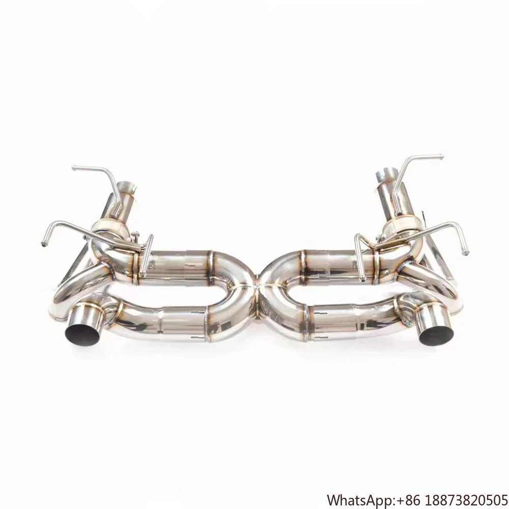 Catback Exhaust For Ferrari 458 SC SP 4.5 2013-2016 Stainless Steel Exhaust Pipe Muffler Automobile Exhaust System