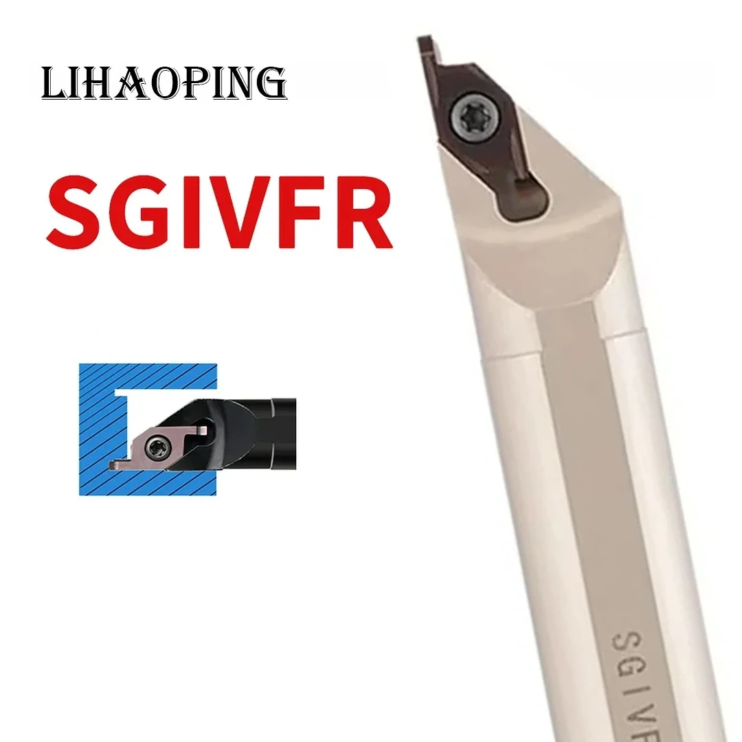 

SGIVFR Белый пружинный стальной внутренний держатель инструментов для обработки канавок SGIVFR16Q16 SGIVFR20Q16 SGIVFR16 SGIVFR20 Q16 Расточная оправка с хвостовиком с ЧПУ