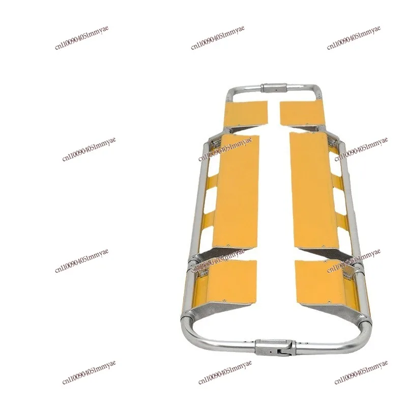 Aluminum Alloy Spade Stretcher, Life-saving Piece Spine Plate Hard Stretcher, Roll-up Soft Stretcher