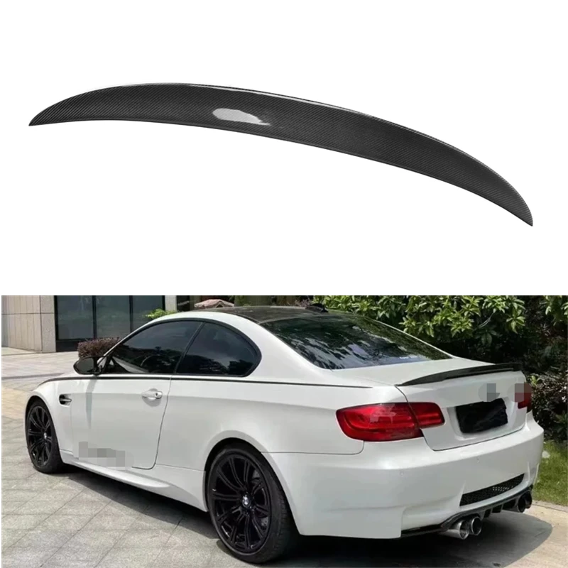 

P Style Carbon Fiber E92 Coupe Rear Wing Spoiler For E92 M3 328i 335i 2006 2007 2008 2009 2010 2011 2012 2013 E92 Spoiler