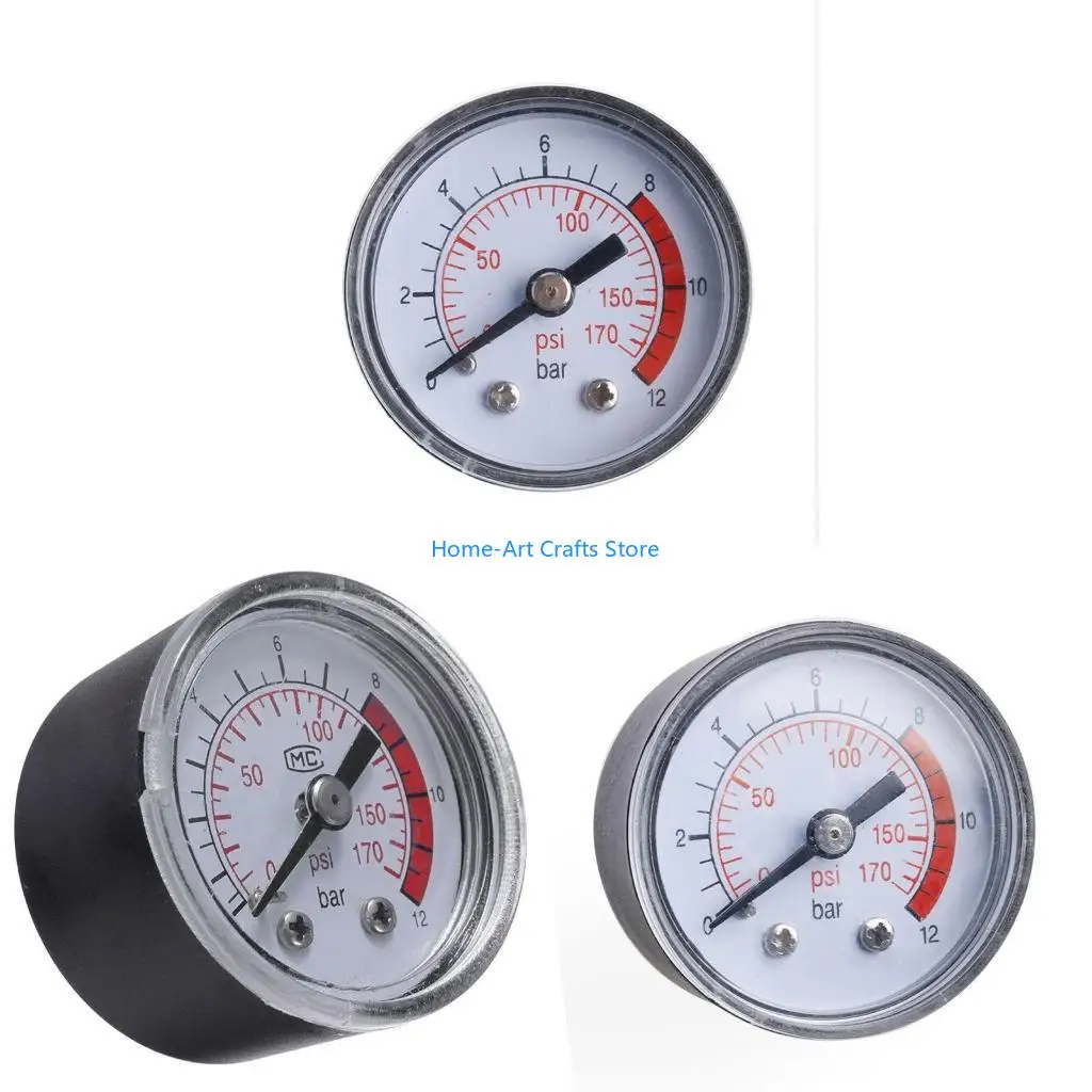 Y3NA Industrial Air Compressor Pressure Gauges with Clear Scale Offering Accurate Measurements Upgrades for Professional Use