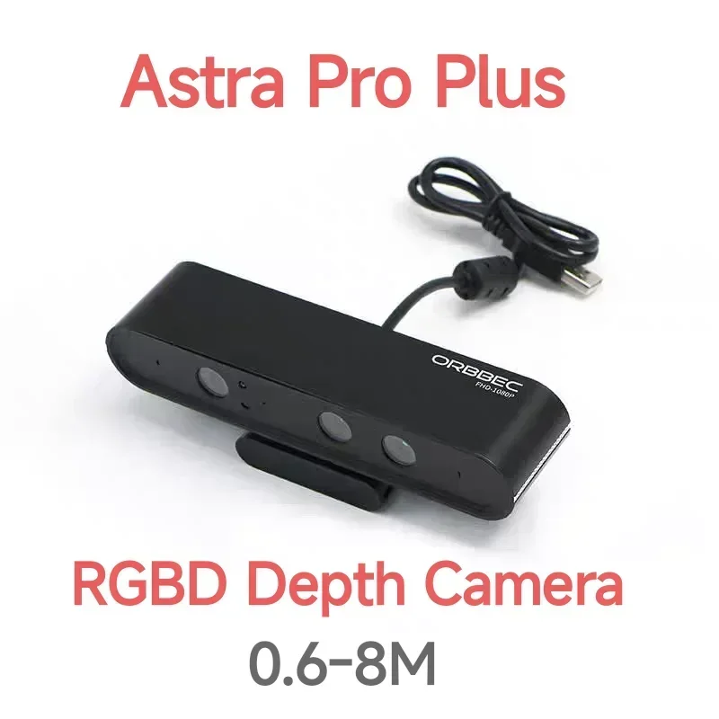 

Astra Pro Plus RGBD Depth 0.6-8M Support 3D Mapping Navigation for ROS Robotics SLAM Raspberry Pi