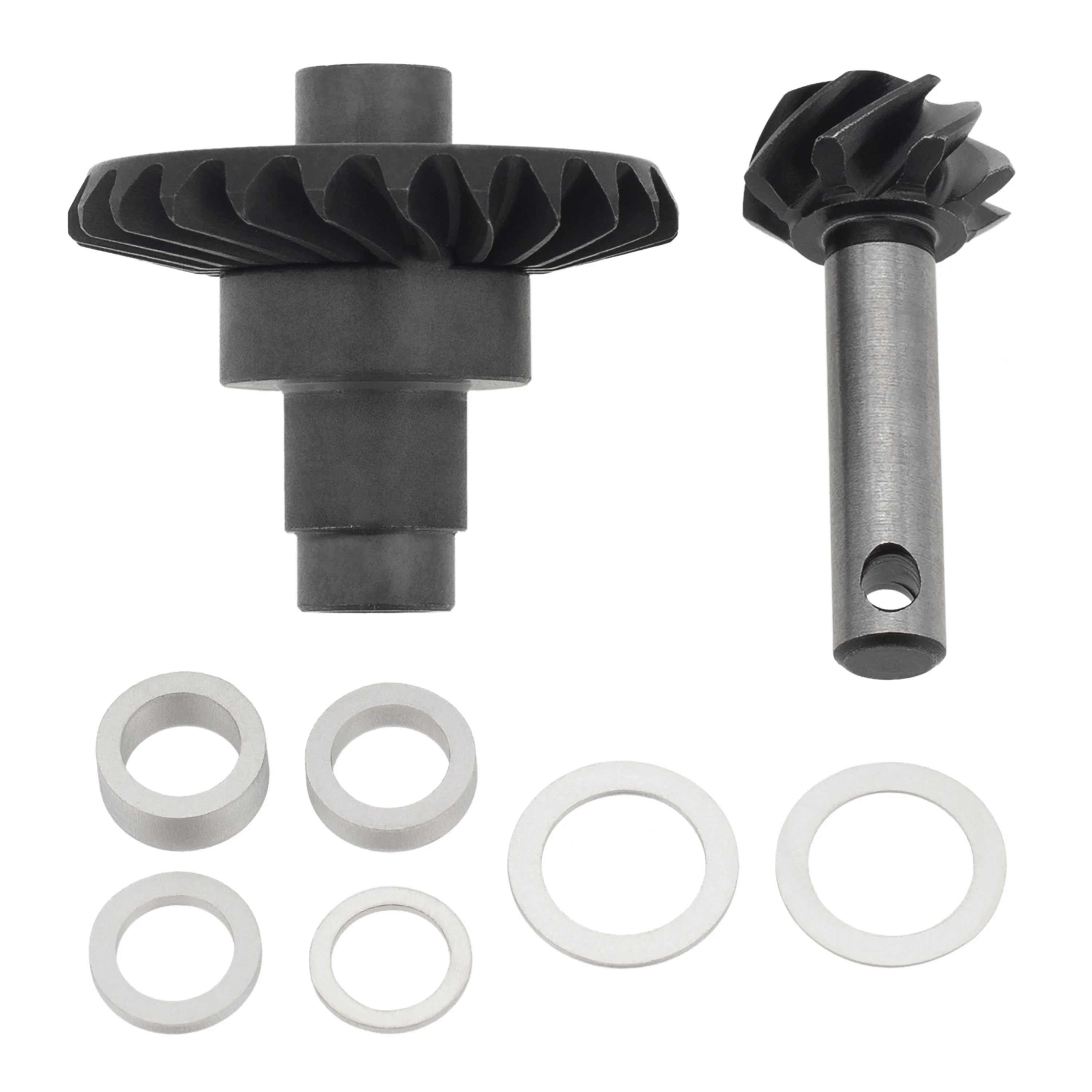MEUS Racing Overdrive Underdrive Steel Helical Diff Axle Gears For 1/10 SCX10 Capra 1.9 UTB AR44 AR45 Axles