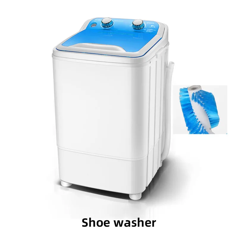 Household Small Shoe Dryer Slippers Washing Machine Strong Brush Sneakers Washer Intelligent Small Shoefresh Device 5-8 Double