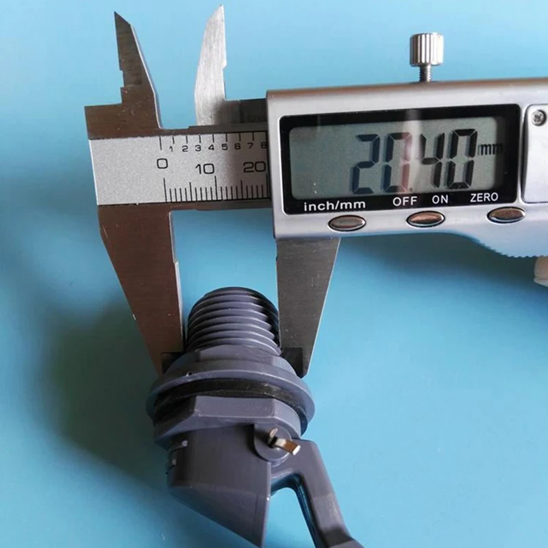 Portable White  Plastic Adjustable  Auto Fill  Float Ball Valve Shut Off Water Control Switch 1/2 Inch For Automatic Fill Parts