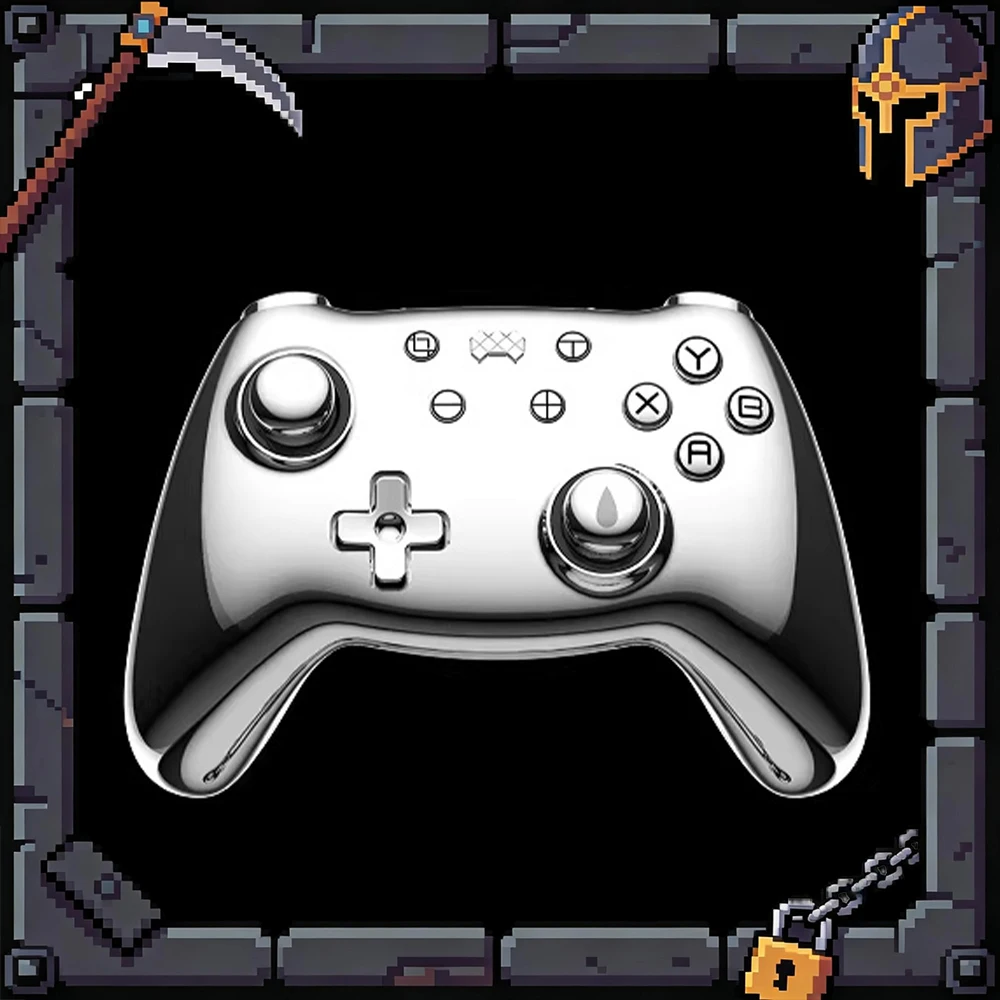 

Беспроводные Bluetooth-геймпады PB TAILS CRUSH Water Drop для игр, совместимые с Nintendo Switch 1/2 поколения / Steam / NS2 / ПК