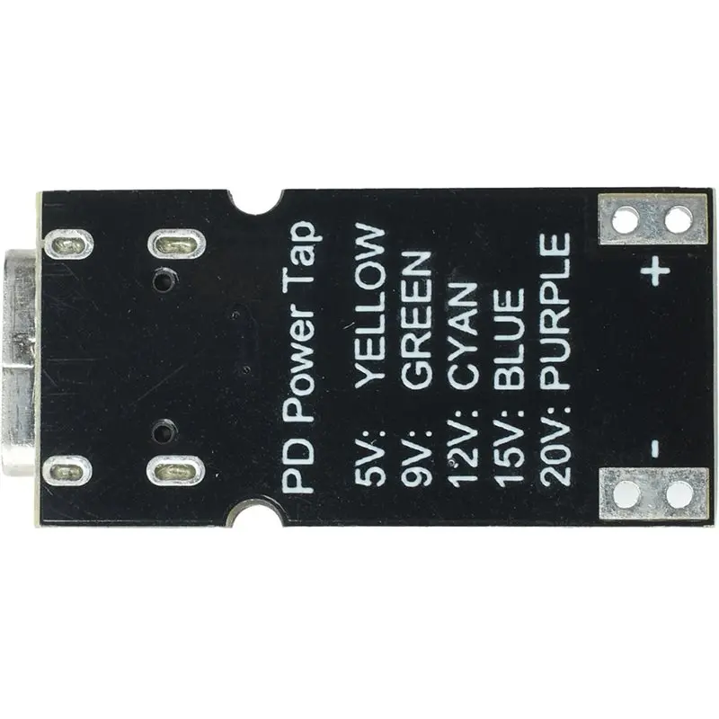 ABKQ-Type-C PD QC 5V 9V 12V 15V 20V Fast Charge Trigger Polling Detector Detection USB Boost Power Supply Change Module Charger