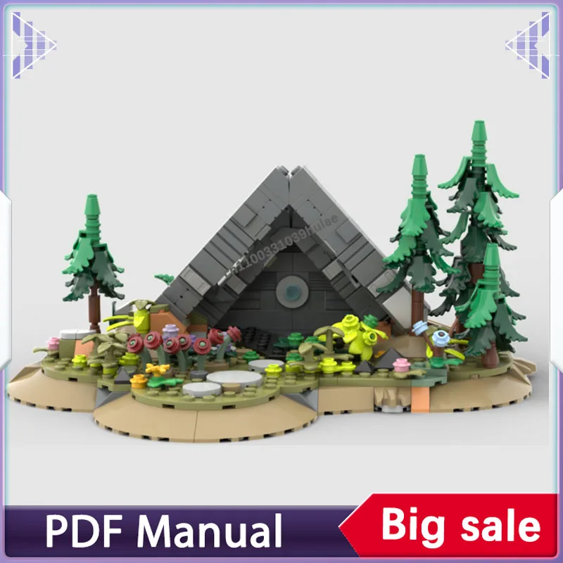 

Cauldron door horizon Building blocks set accessory decoration adults bricks Decoration Christmas gift