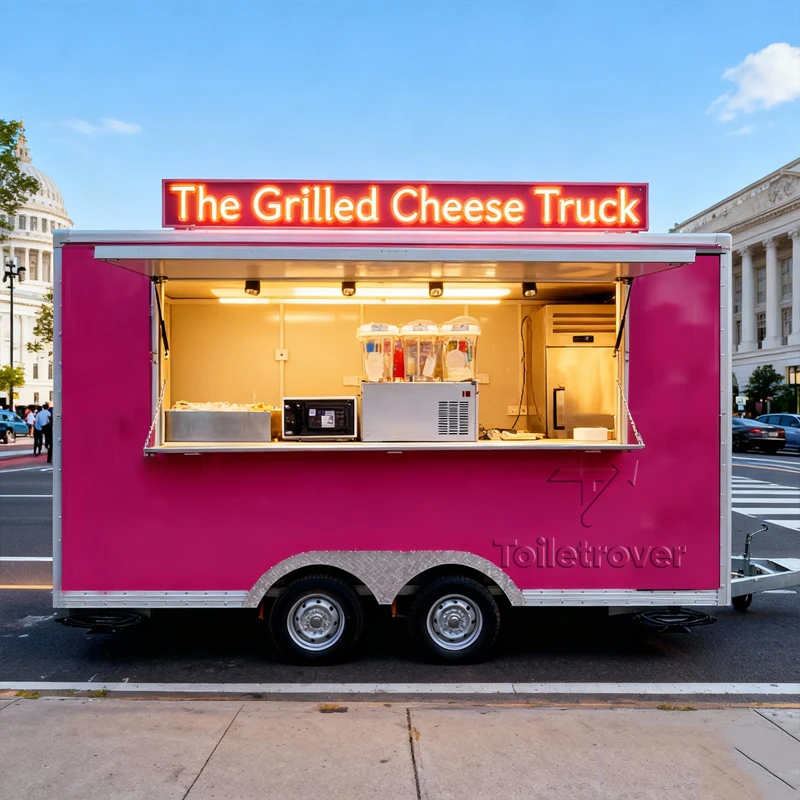 

New Design Chinese Mobile Food Truck Design Boba Tea Soft Cold Drink Milkshakes Fast Food Truck Trailer Best Seller