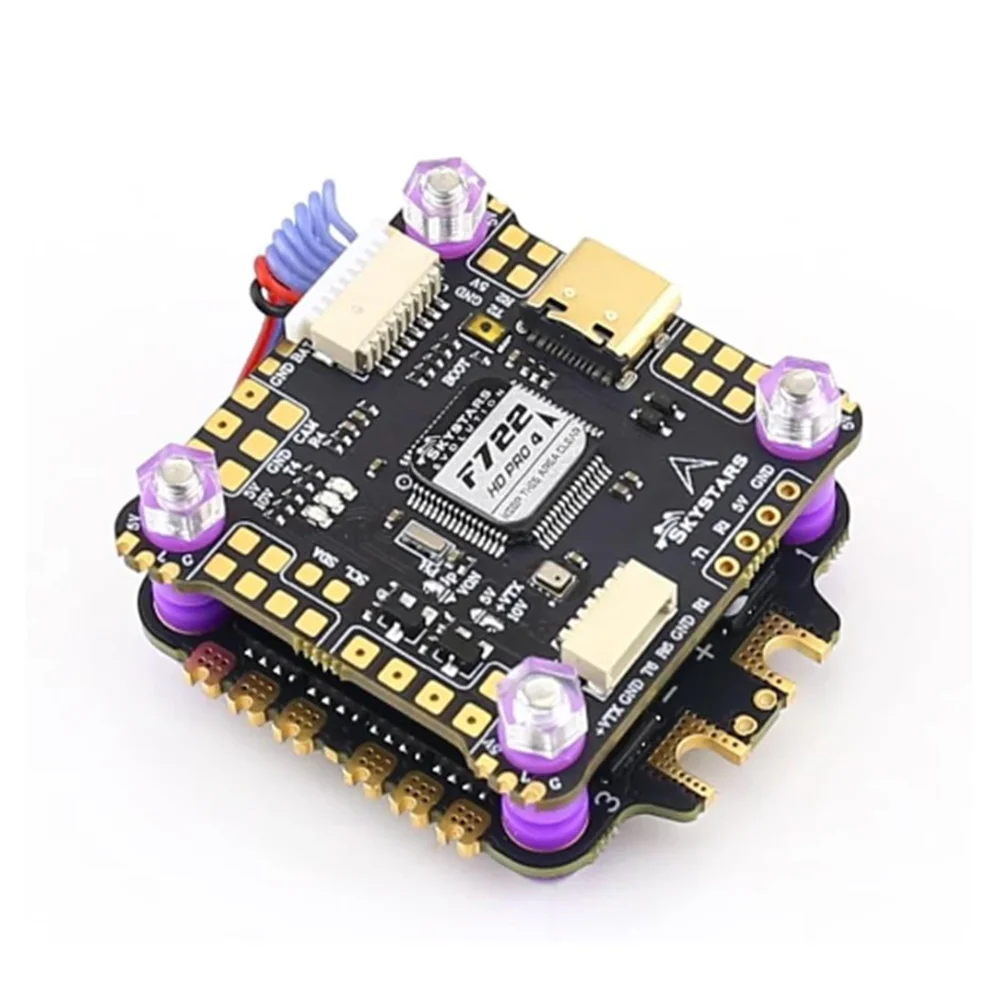 Fpv Flight Controller F7 Stack 60A - Skystars F7 F722HD PRO4 Vluchtcontroller OSD