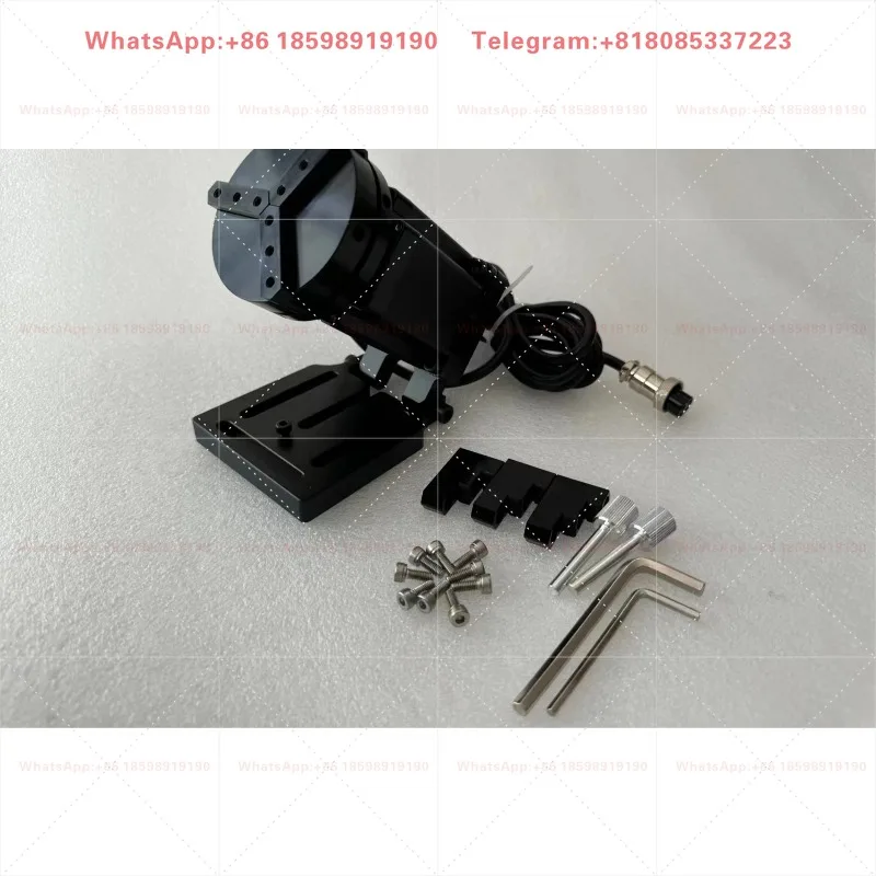 Ring Jewelry Rotary Axis for Laser Engraving Machine, 360° Rotating Shaft for Fiber Laser Marking Machine 3-Jaw Chuck