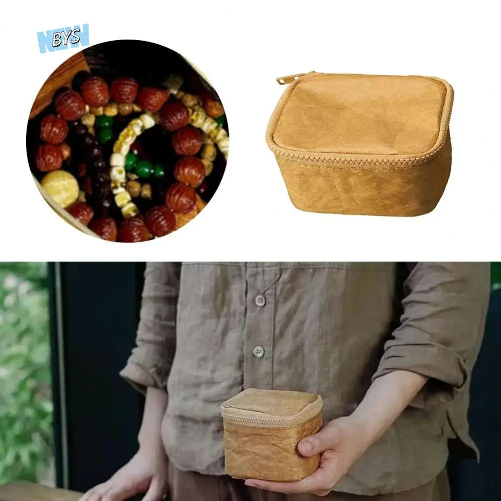 

Storage Waterproof Jewelry Box Multi-function Stain-resistant Ring Box Portable Creative Necklace Organizer Outdoors