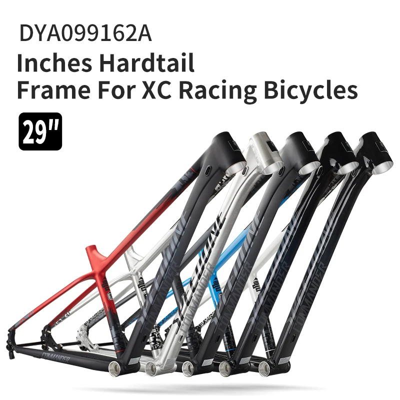 SPEEDONE 29inch Hardtail Frame for XC Racing Bicycles Ultra-light Bike Frame Barrel Shaft Carrier Kit 39 44 49cm Racetrack Frame