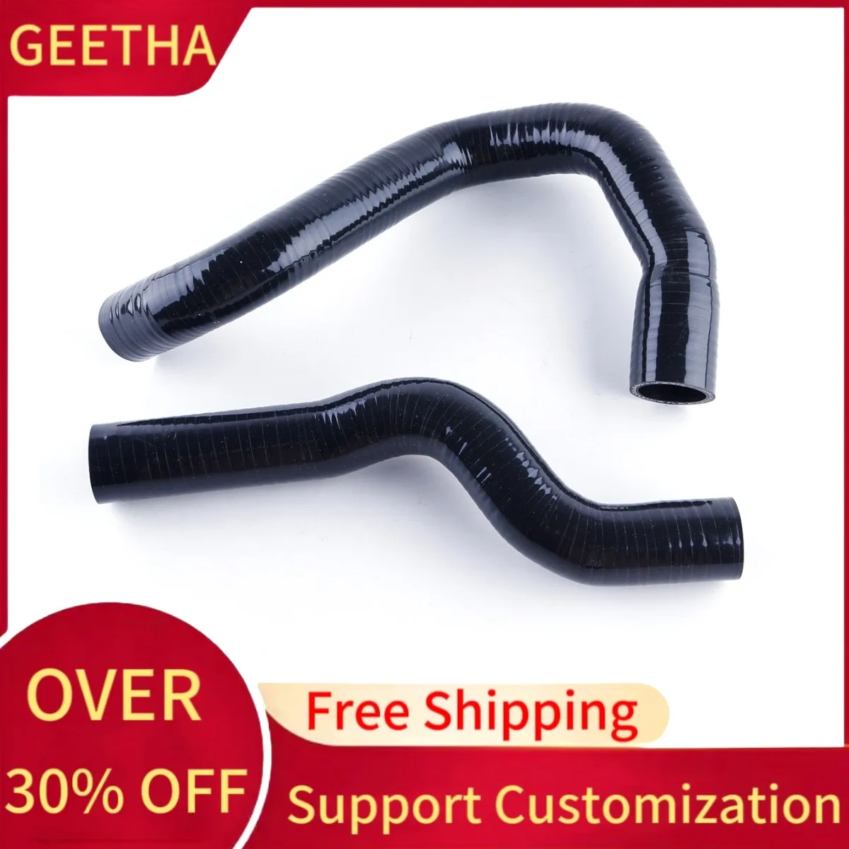 SILICONE RADIATOR HOSE FIT FOR 68-79 FORD F100 F150 F250 F350 PICKUPS BRONCO