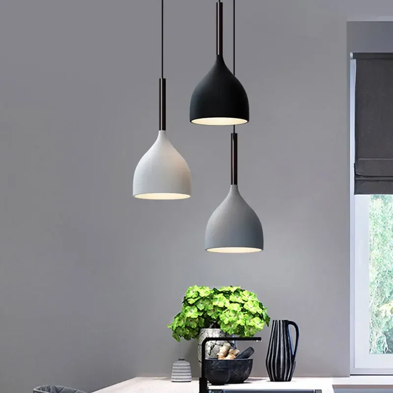 

Nordic Pendant Lighting Modern Creative Lamp Bedroom Bedside Living Room Restaurant Study Lamps Hotel Bar LED Lightings Fixtures